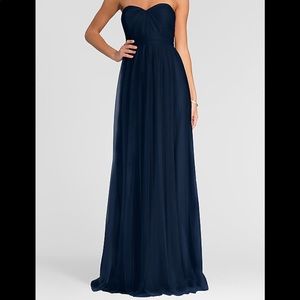 COPY - Jenny Yoo Annabelle Convertible Tulle Formal Dress - Navy Blue